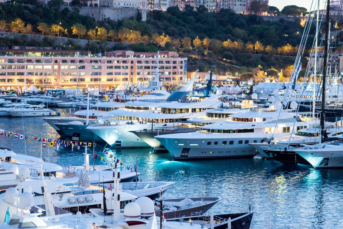 Yachts At Monaco Grand Prix 2023 PELAJARAN