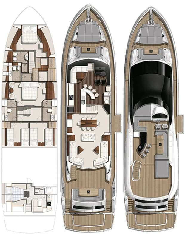 Sunseeker Yacht 86 Layout 1