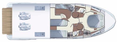 Azimut-yachts Azimut 43s Layout 1