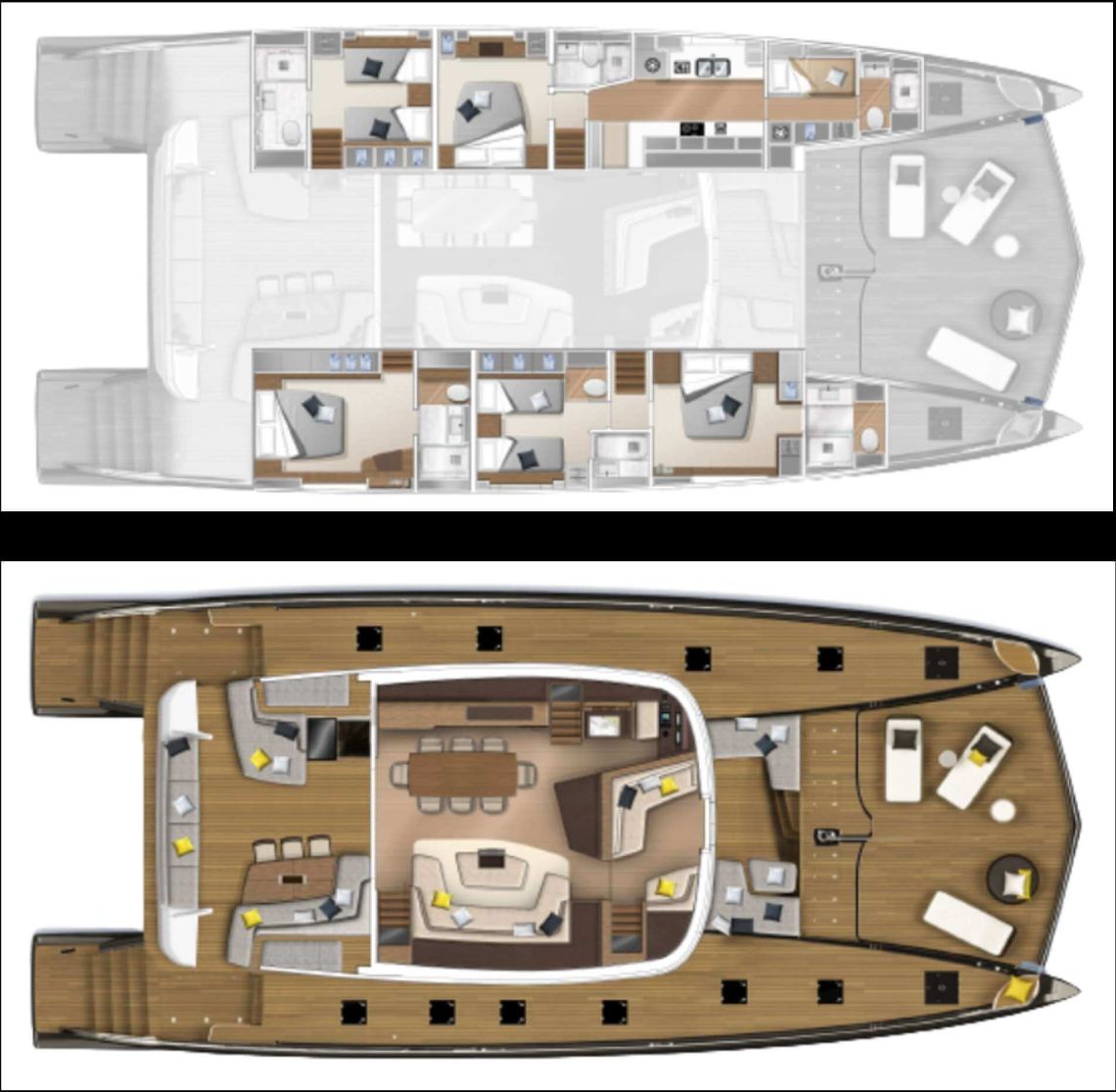 Lagoon-catamaran Power 78 Layout 1