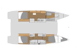 Fountaine-pajot Elba 45 Layout 1