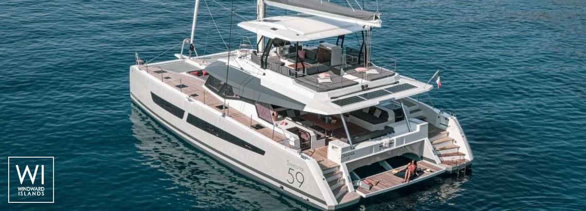 KRAZY KAT  Fountaine Pajot Samana 59 Exterior 1