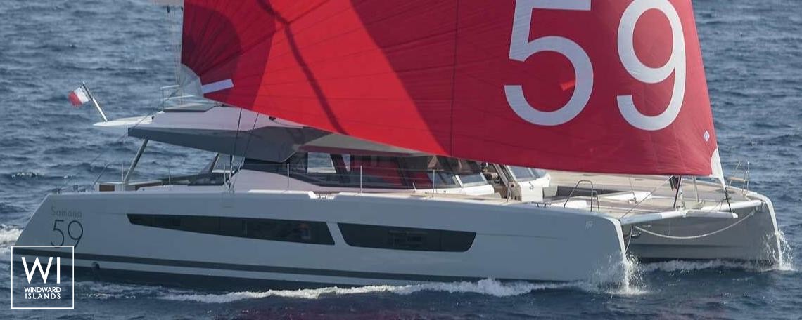 Kalista II  Fountaine Pajot Samana 59 Exterior 1