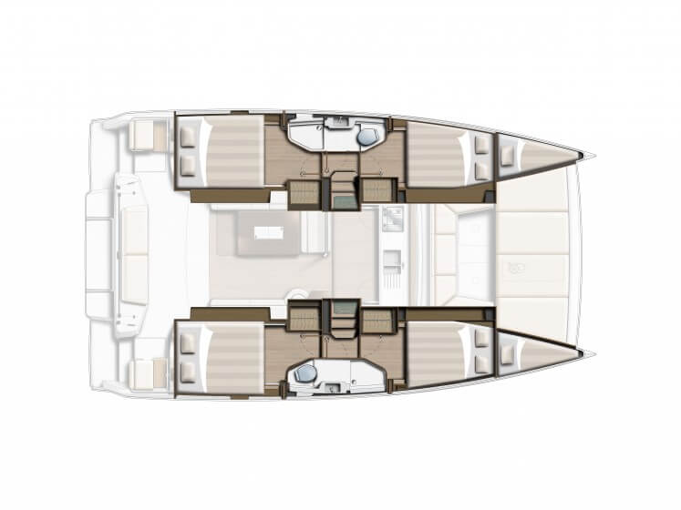 Catana-catamaran Bali Catsmart Layout 1