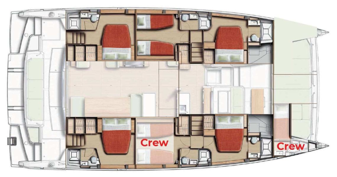 Catana-catamaran Bali 58 Layout 1