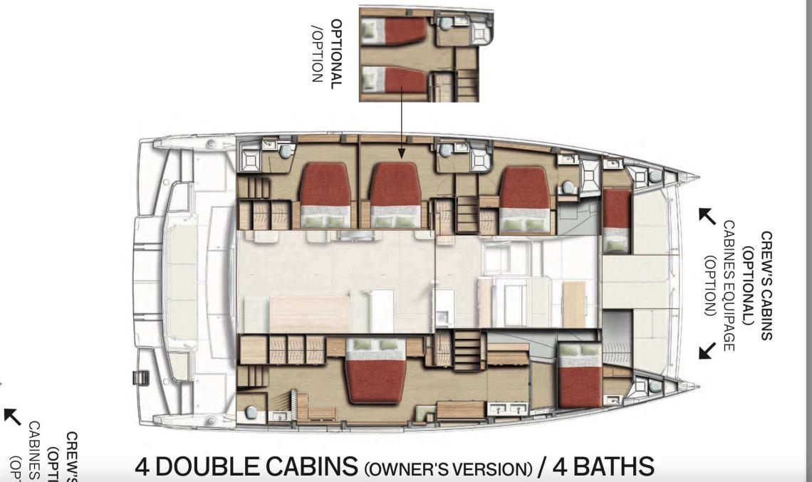 Catana-catamaran Bali 58 Layout 1