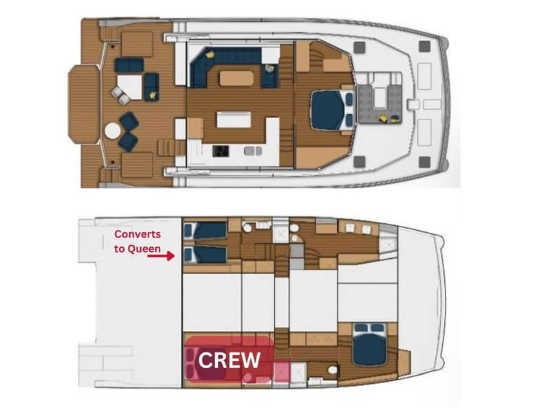 Twooceans Catamaran 555 Layout 1